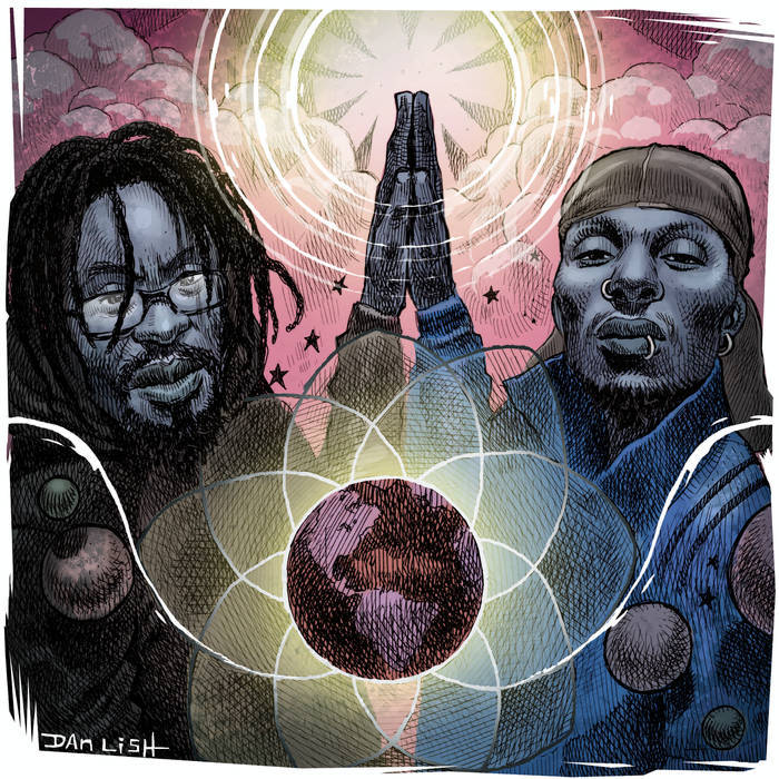 Album cover art for "World Renown" by Mr. Lif & Del the Funky Homosapien
