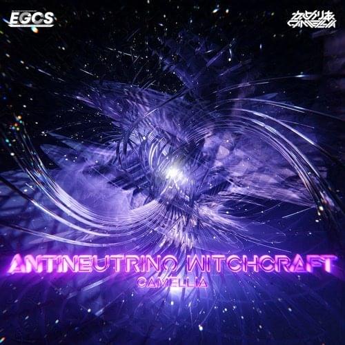Album cover art for "Antineutrino Witchcraft" by かめりあ (Camellia)