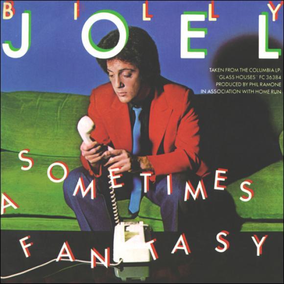Album cover art for "Sometimes a Fantasy" by Billy Joel