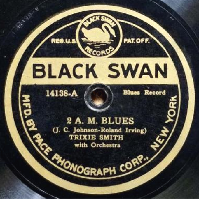 Album cover art for "2 A.M. Blues" by Trixie Smith