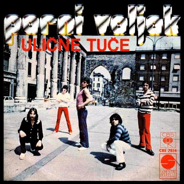 Album cover art for "Ulične tuče" by Parni Valjak