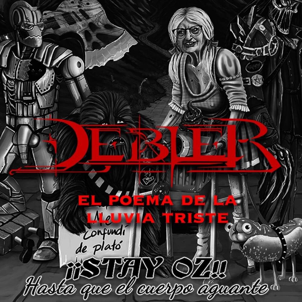 Album cover art for "El Poema de la Lluvia Triste" by Debler