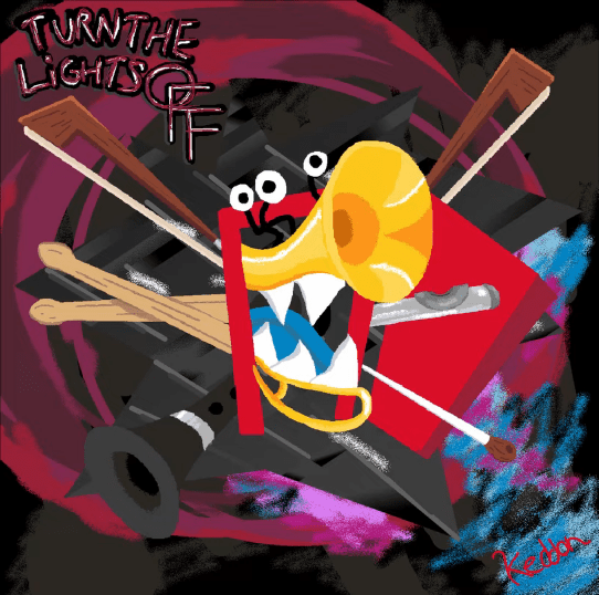 Album cover art for "Turn the Lights Off" by Keddon (VEN)