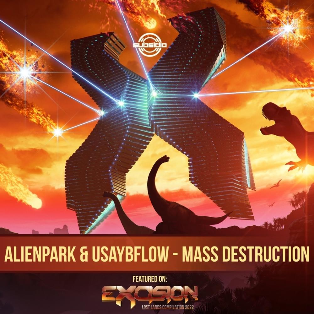 Album cover art for "Mass Destruction" by AlienPark
