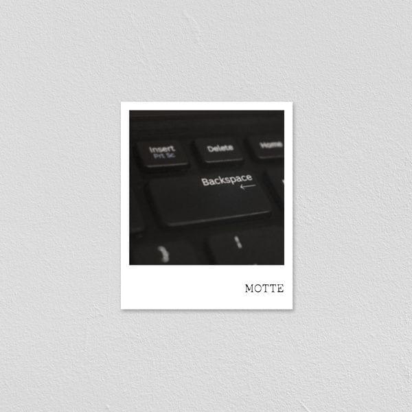 Album cover art for "Backspace" by Motte (모트) & Marvin (KOR)