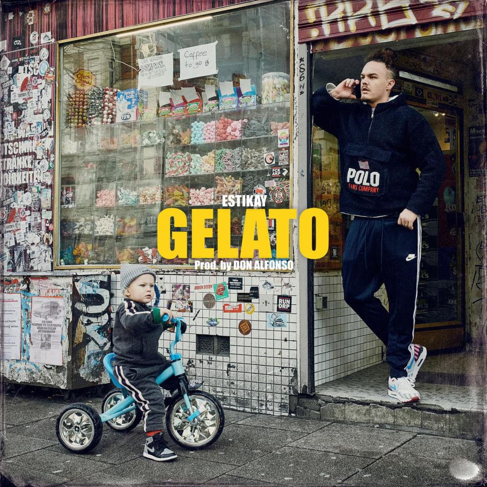 Album cover art for "Gelato" by Estikay