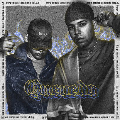 Album cover art for "Bizarrap & Quevedo - Quevedo: Bzrp Music Sessions, Vol. 52 (Deutsche Übersetzung)" by Genius Deutsche Übersetzungen