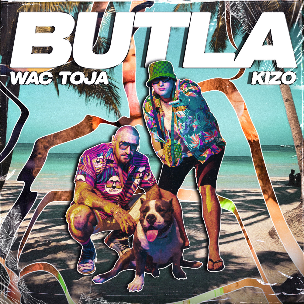 Album cover art for "Butla" by Wac Toja & Kizo
