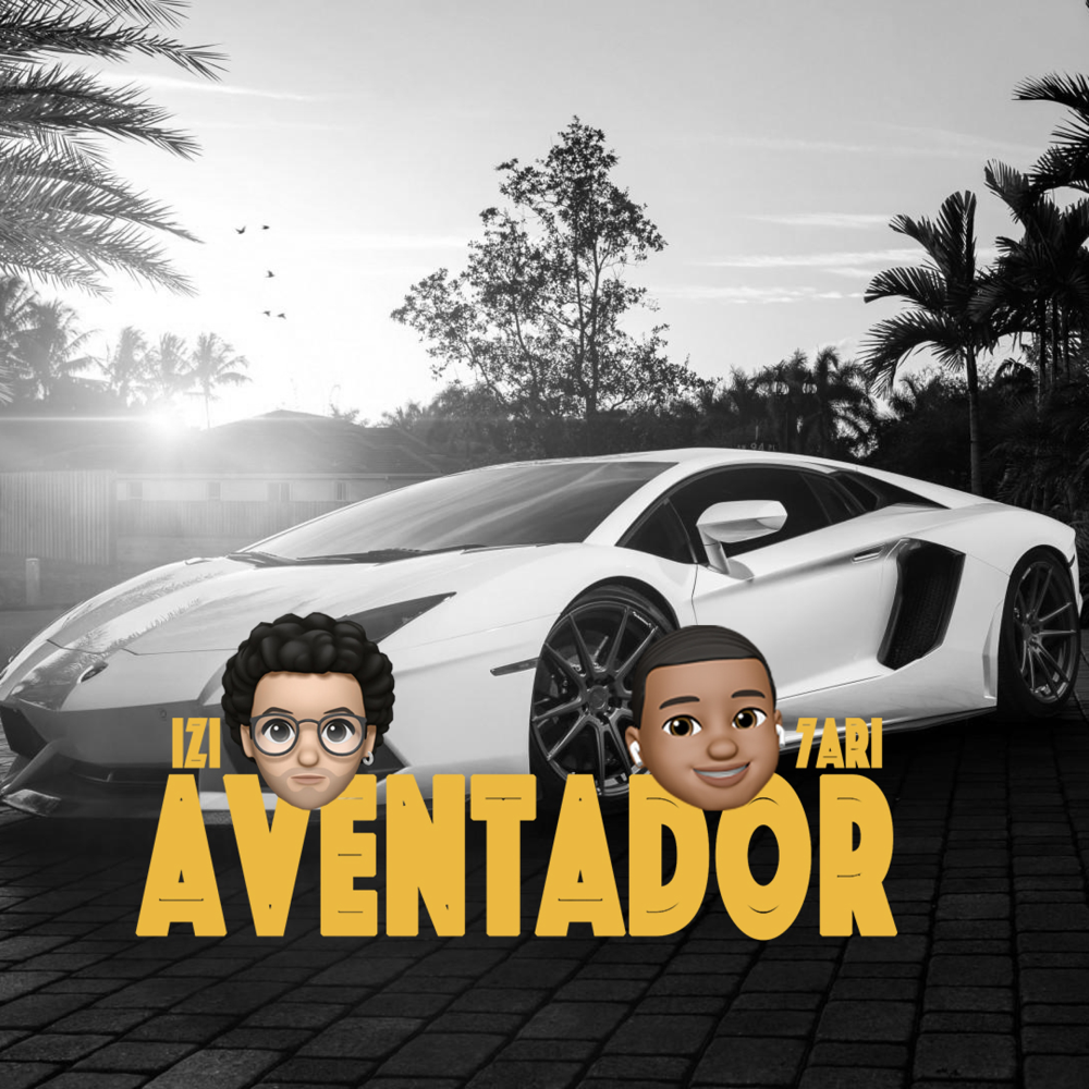 Album cover art for "Aventador" by Spotify
