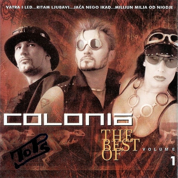 Album cover art for "Plamen Od Ljubavi" by Colonia