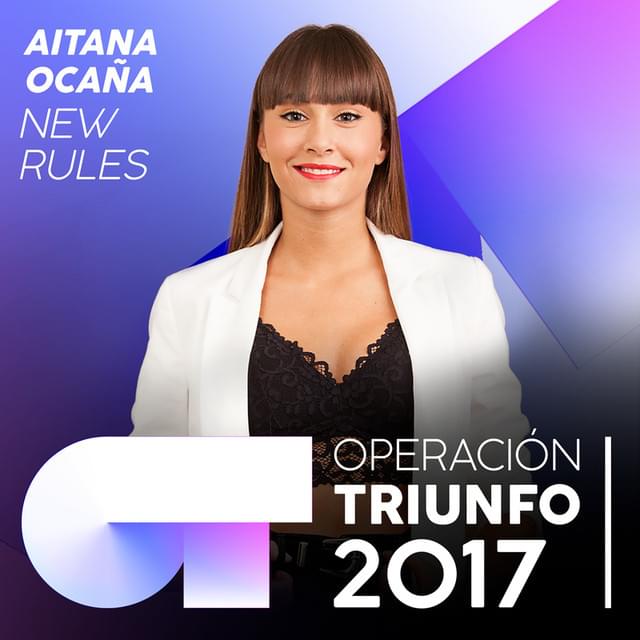 Album cover art for "New Rules" by Operación Triunfo 2017 & Aitana