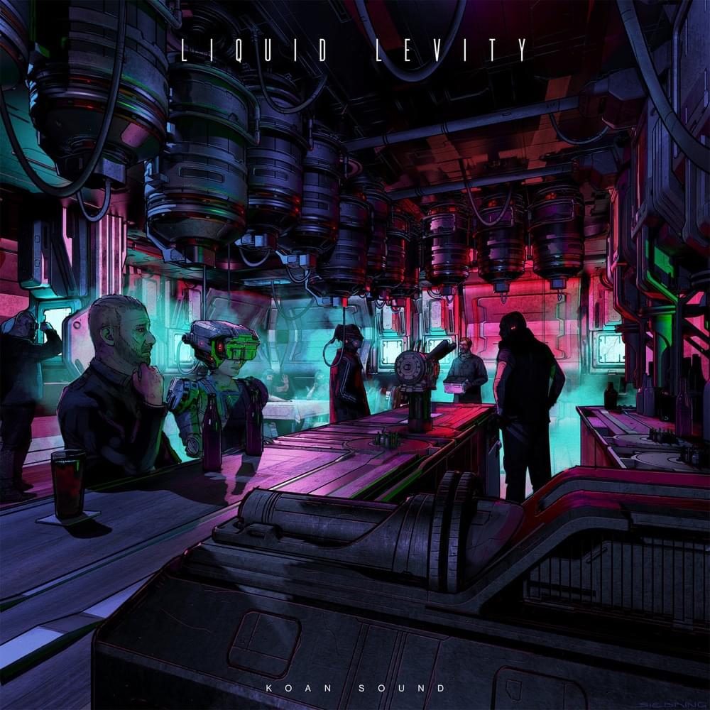 Album cover art for "Liquid Levity" by KOAN Sound