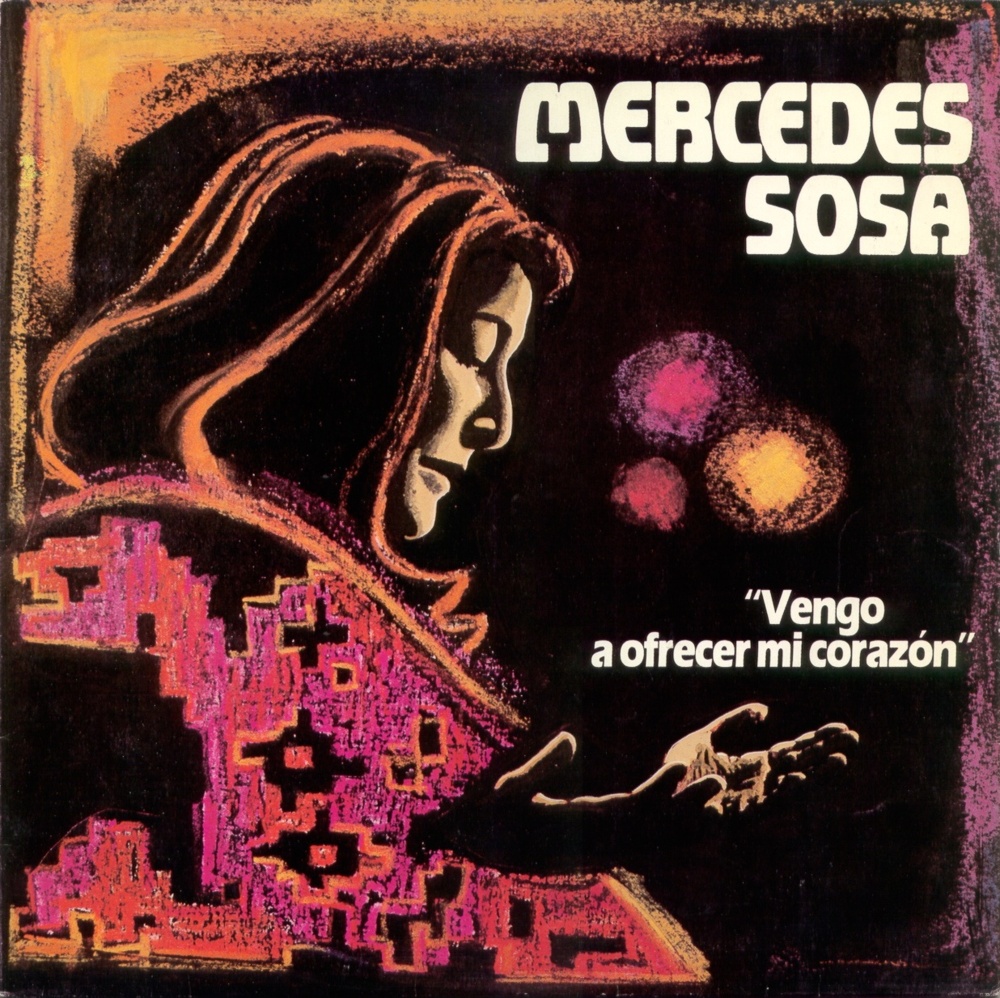Album cover art for "Venas abiertas" by Mercedes Sosa