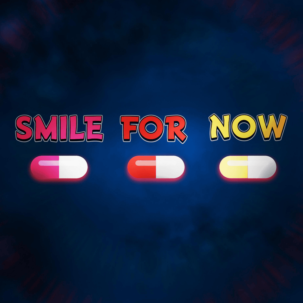 Album cover art for "Smile for Now" by Rockit Music