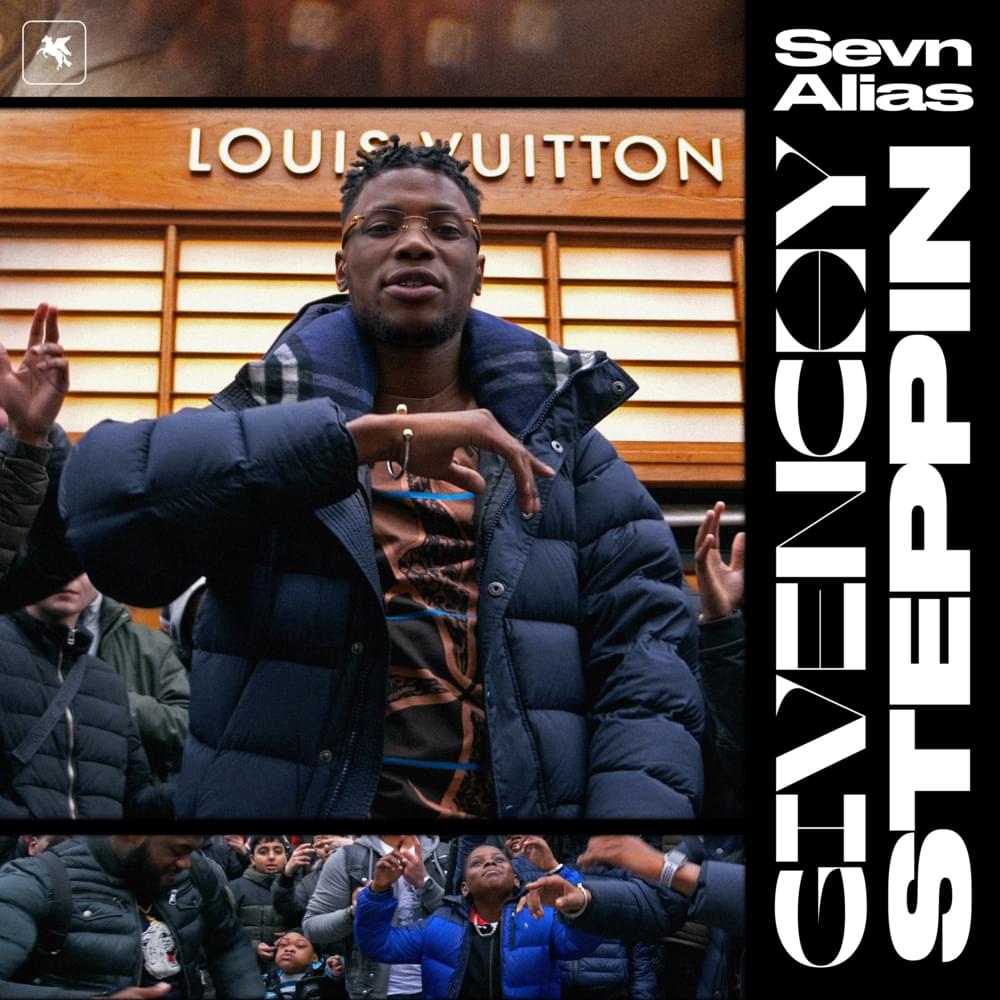 Album cover art for "Givenchy Steppin" by Sevn Alias