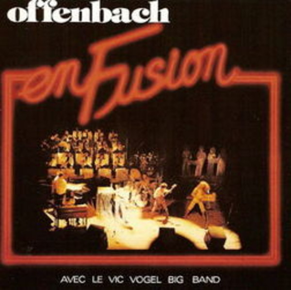 Album cover art for "Faut que j’me pousse" by Offenbach