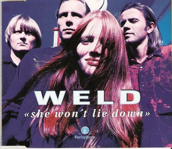 Album cover art for "She Won’t Lie Down" by Weld