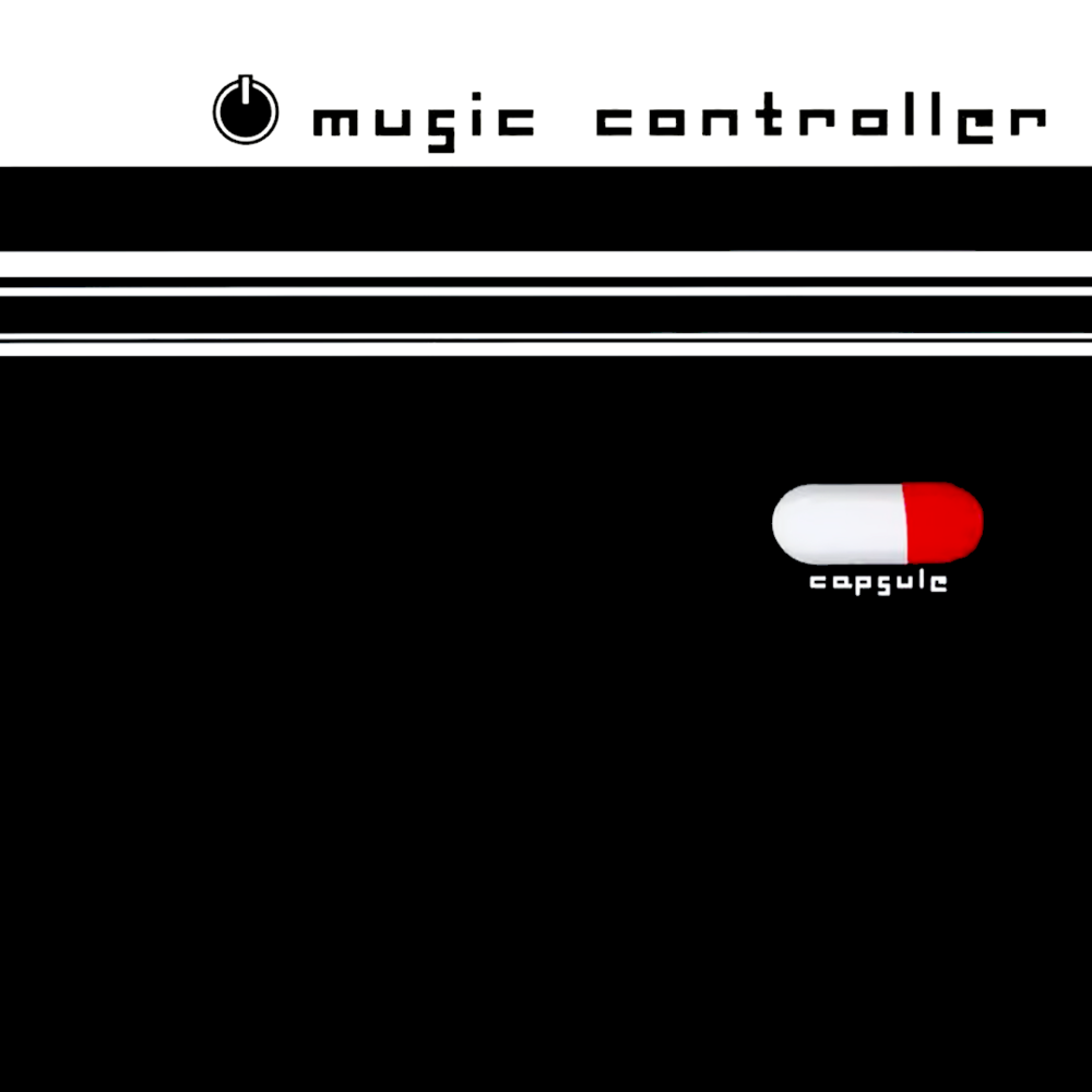 Album cover art for "​music controller" by CAPSULE