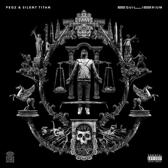 Album cover art for "Equilibrium" by Pegz & Jace XL
