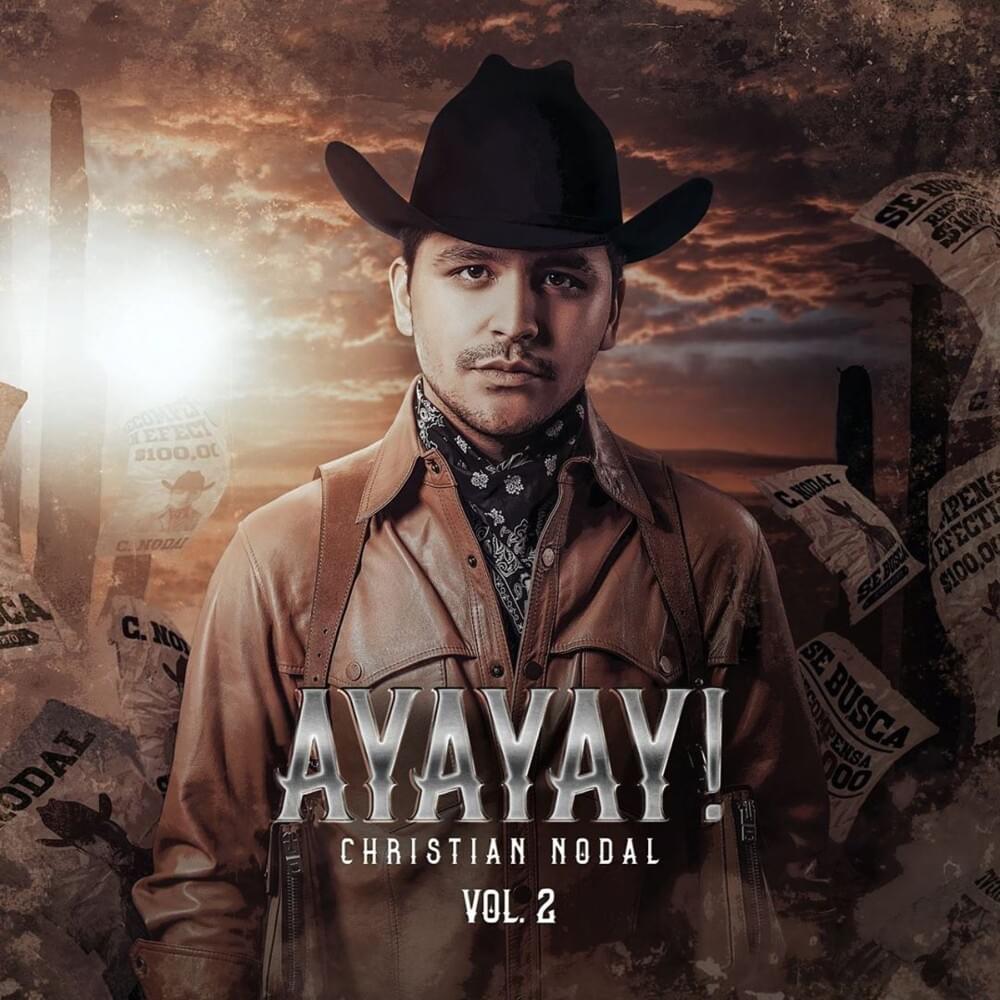Album cover art for "Nace un Borracho" by Christian Nodal