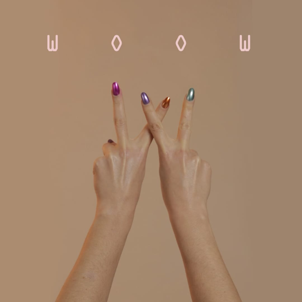 Album cover art for "Woow" by La Rappresentante di Lista