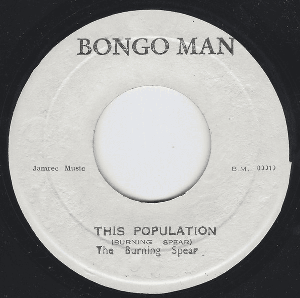 Album cover art for "This Population" by Burning Spear