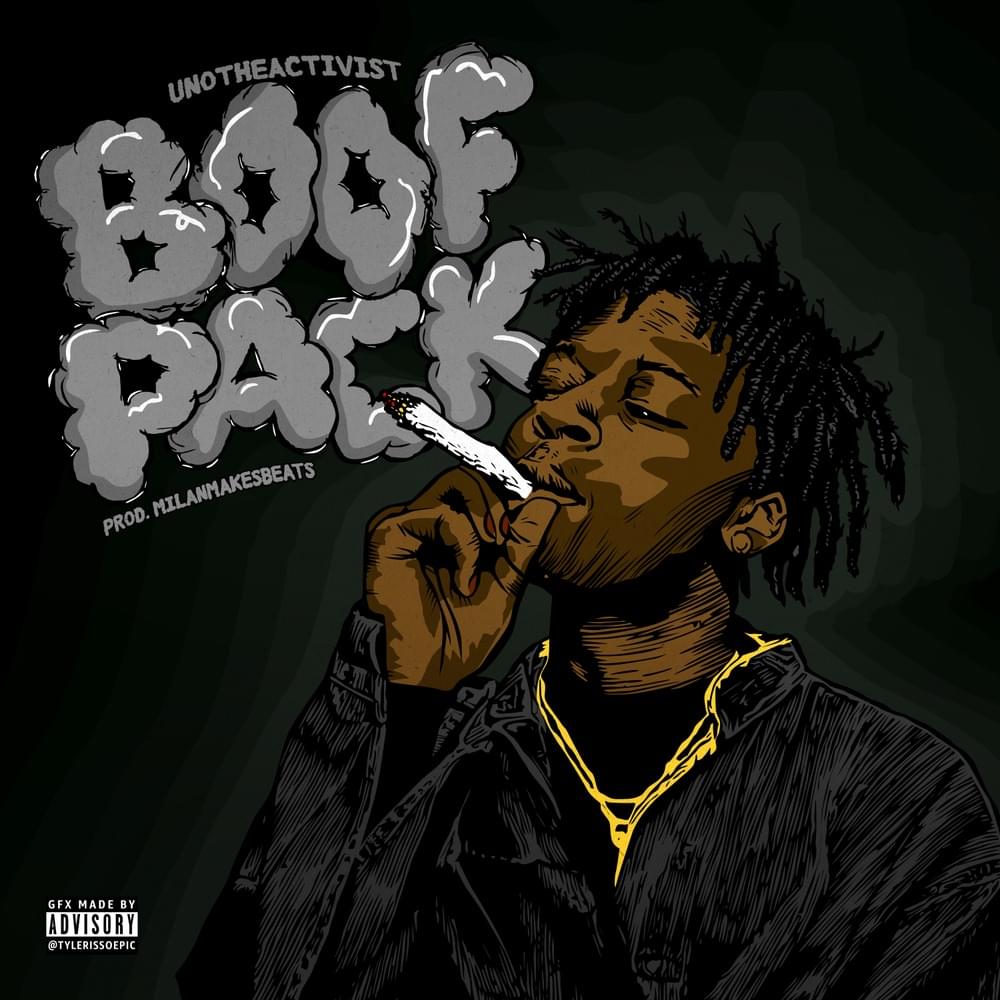 Album cover art for "BoofPack" by UnoTheActivist