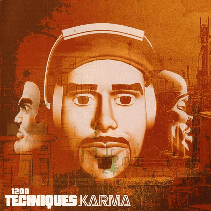 Album cover art for "Karma" by 1200 Techniques