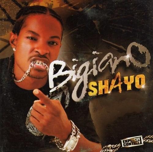 Album cover art for "Shayo" by Bigiano