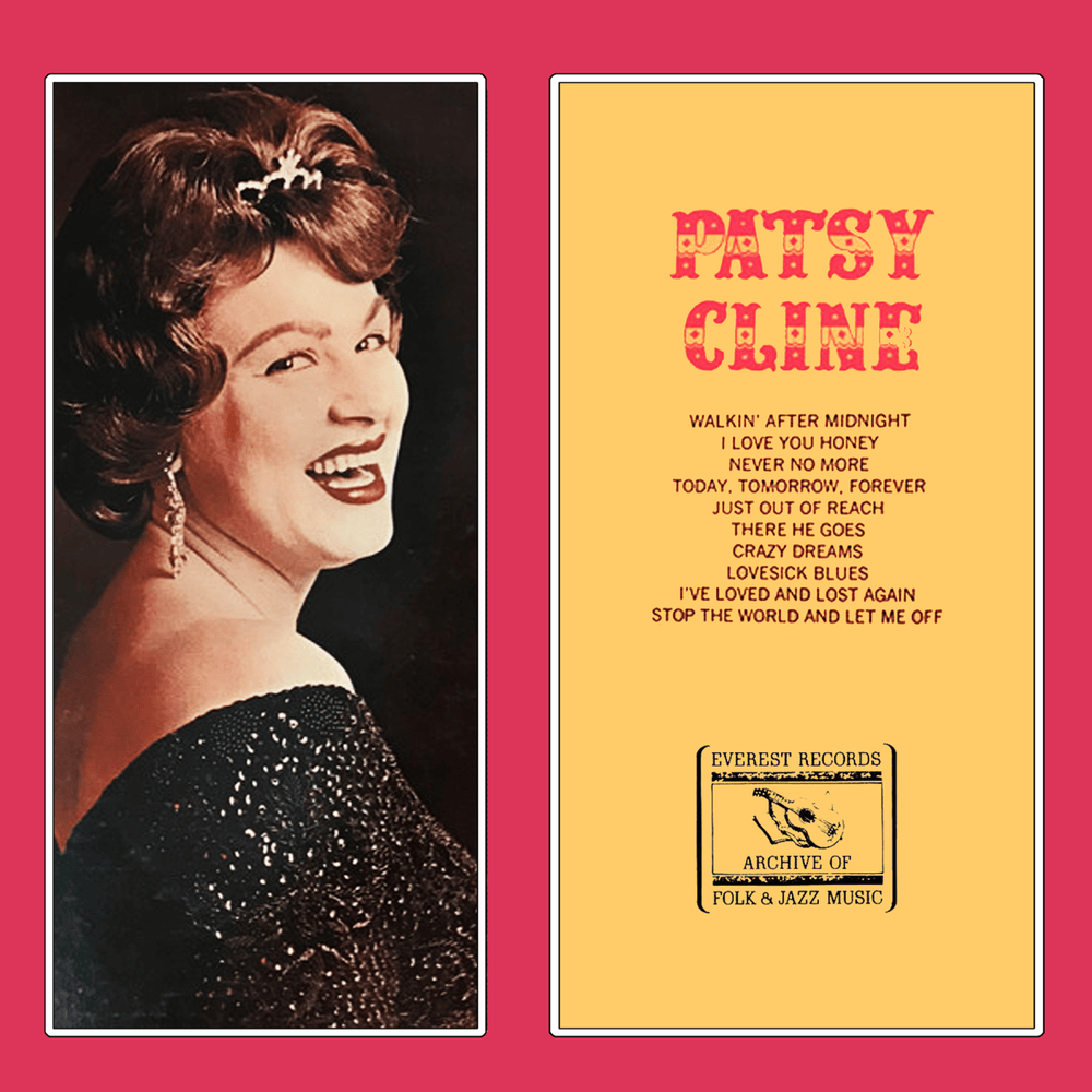 Album cover art for "I Love You Honey" by Patsy Cline