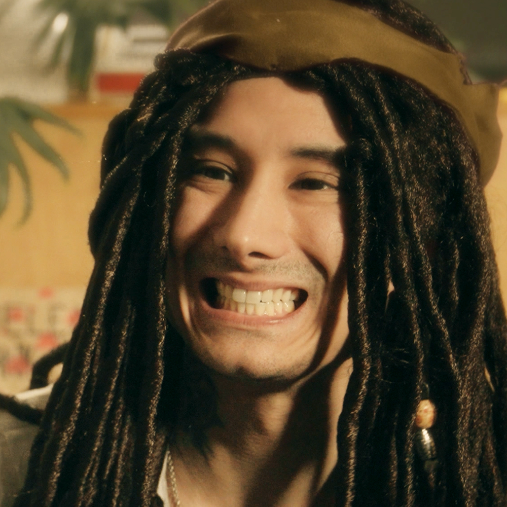Album cover art for "Der junge Captain Fook" by Julien Bam