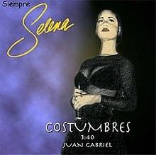 Album cover art for "Costumbres" by Selena