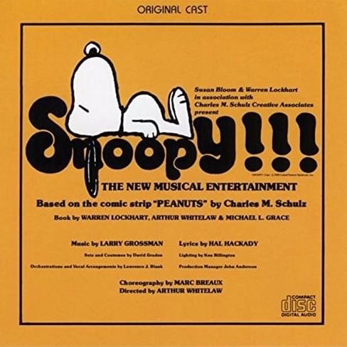 Cover image for Snoopy!!! The Musical (Original Cast Recording)