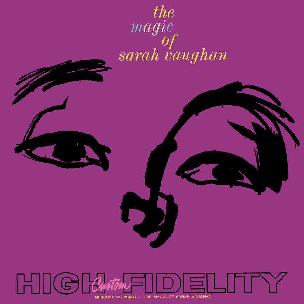 Album cover art for "Broken Hearted Melody" by Sarah Vaughan