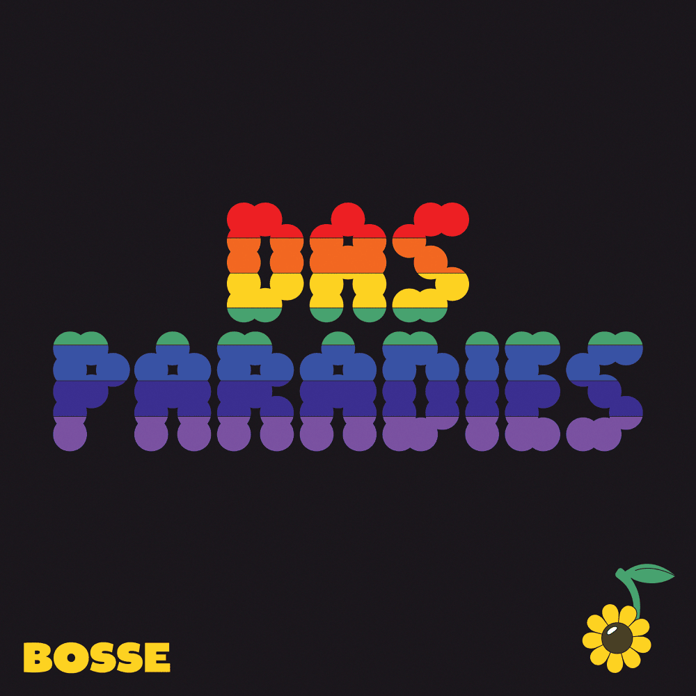 Album cover art for "Das Paradies" by Bosse