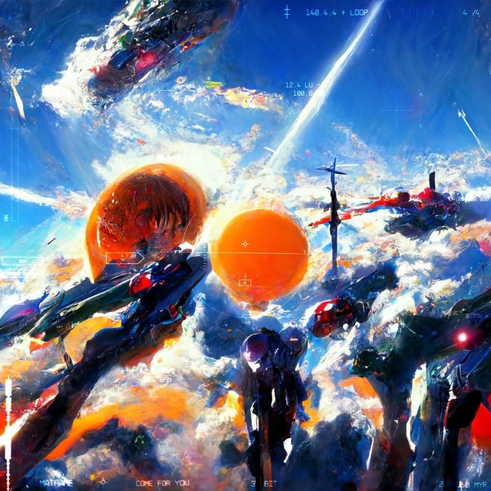 Album cover art for "Come For You" by Mathame