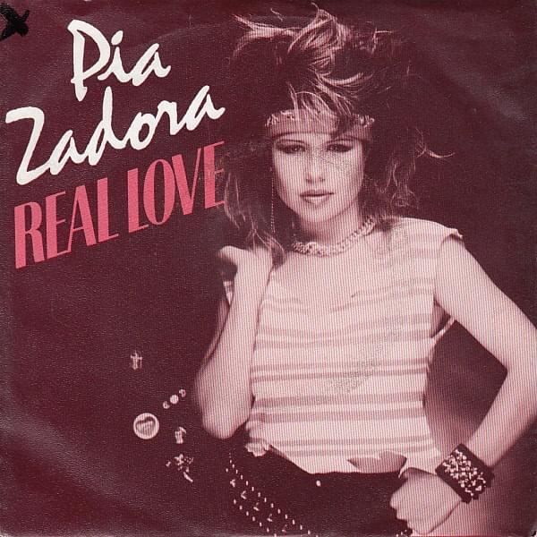 Album cover art for "Real Love" by Pia Zadora