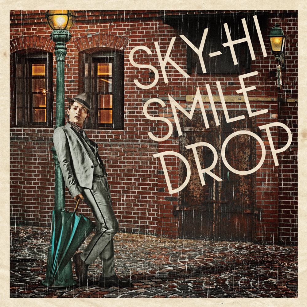 Album cover art for "スマイルドロップ (Smile Drop)" by SKY-HI
