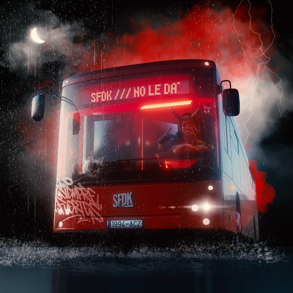 Album cover art for "No Le Da" by SFDK
