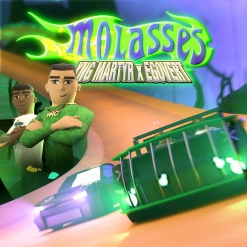 Album cover art for "Molasses" by YNG Martyr