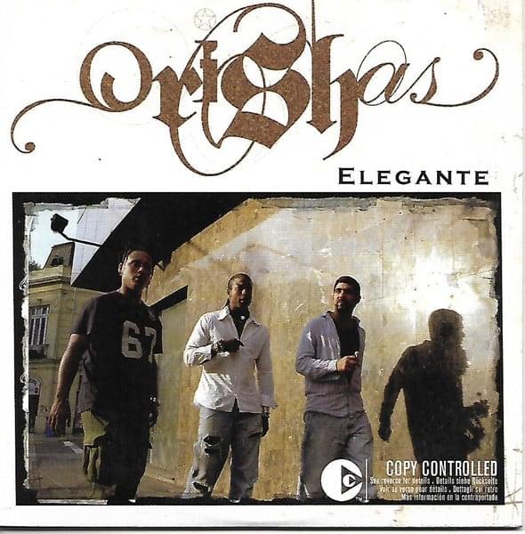 Album cover art for "Elegante" by Orishas