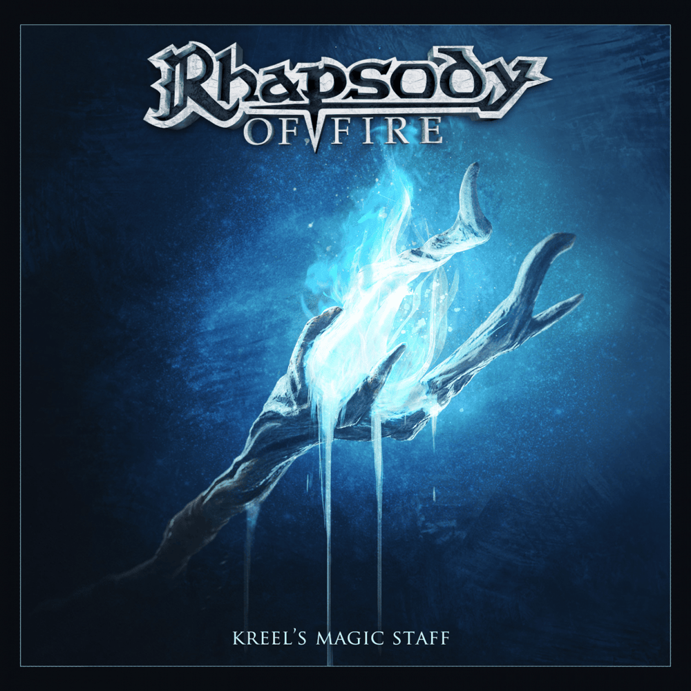 Album cover art for "Kreel’s Magic Staff" by Rhapsody of Fire