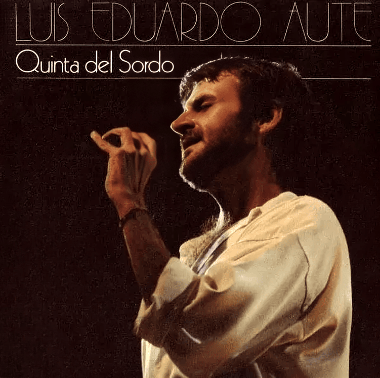 Album cover art for "Quinta del Sordo" by Luis Eduardo Aute