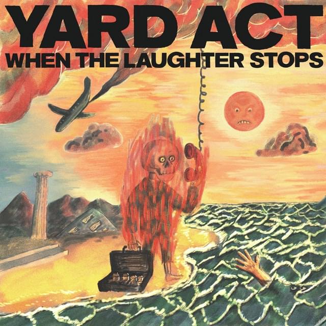Album cover art for "When the Laughter Stops" by Yard Act & Katy J Pearson