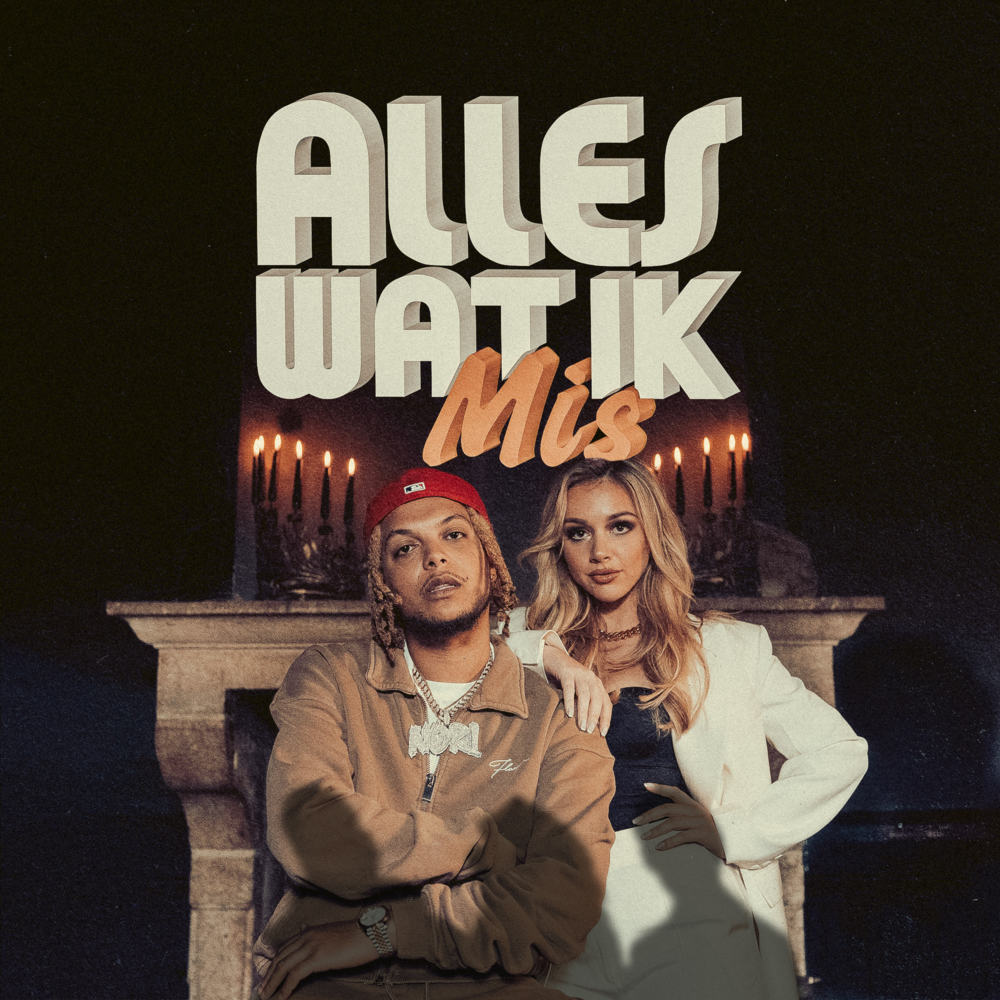 Album cover art for "Alles Wat Ik Mis" by Ronnie Flex