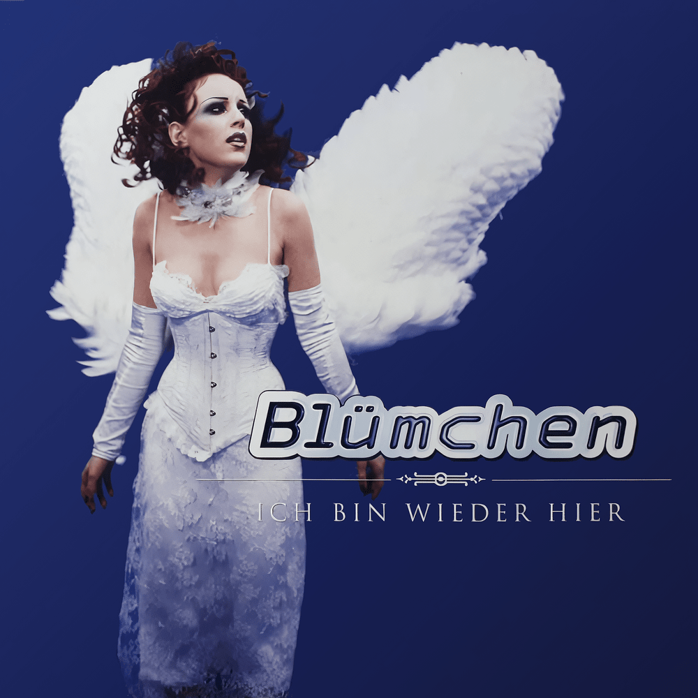 Album cover art for "Ich bin wieder hier" by Blümchen