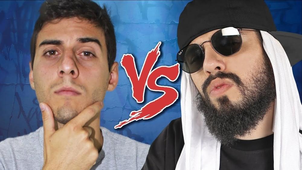 Album cover art for "Batalha de Youtubers: Mussoumano vs Fabio Brazza" by MUSSA