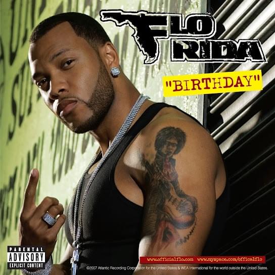Album cover art for "Birthday" by Flo Rida & Rick Ross