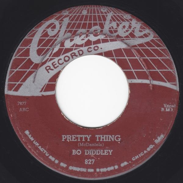 Album cover art for "Pretty Thing" by Bo Diddley