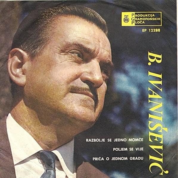 Album cover art for "Poljem se vije" by Božidar Ivanišević